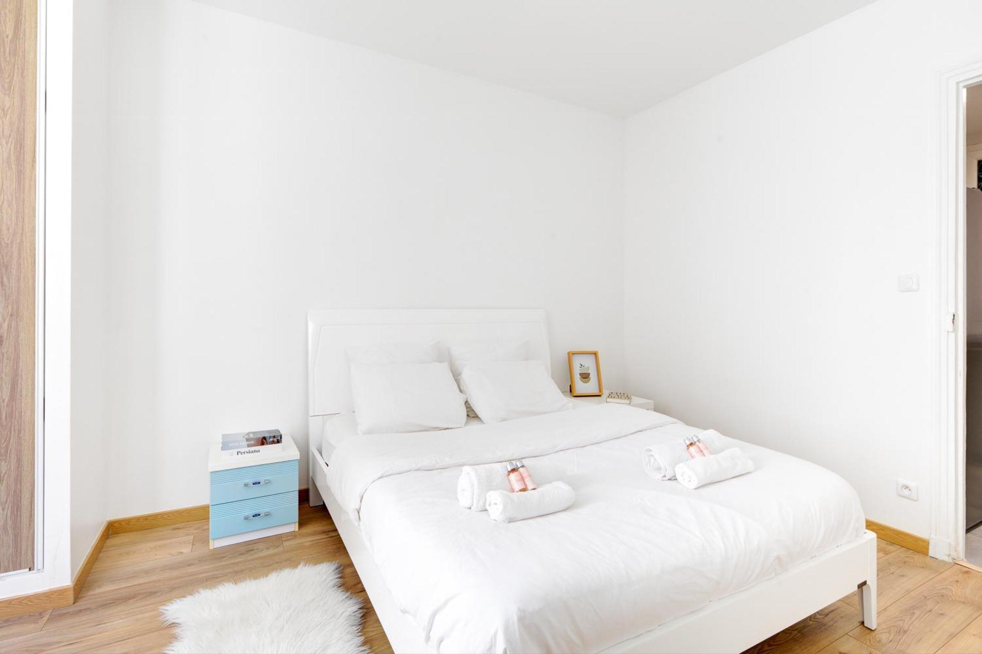 4 Personnes Charmant Appartement Paris 13Eme Exterior foto